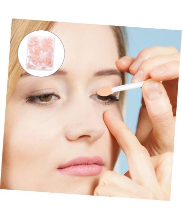 FOMIYES 100 Pcs Double Ended Eyeshadow Brush Double Ended Makeup Brush Dual- End Eyeshadow Woman 6x1cmx2pcs As Shownx2pcs - Buy Online on GoSupps.com