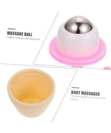 Shop Sewoart 2 STK Rederball Portable Massage Device Manual Roller & Acupressure Foot Massager Wood & Metal Deep Tissue Relief 6.5x5cm Pink - Buy Online on GoSupps.com