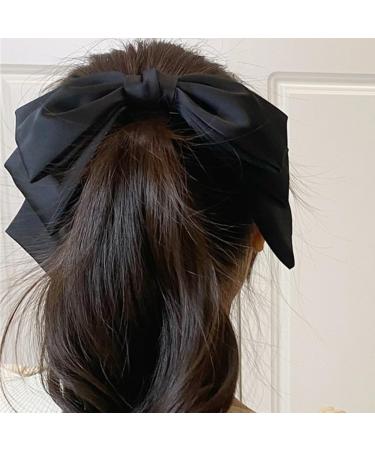 hgnxa Balletcore w Princess Large Side Clip Hair Clip Princess Girl Ribbon w Oversized w Barrettes for Girl Purple - Buy Online on GoSupps.com