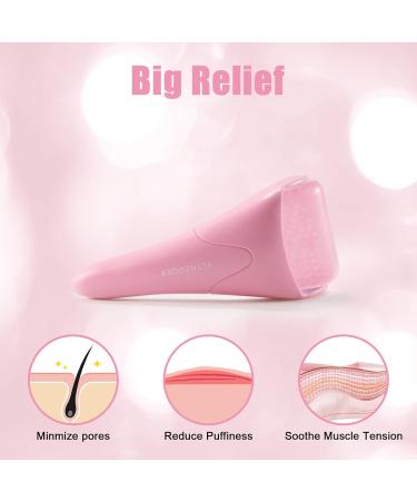 Buy Ice Roller for Face & Eye | Pink Facial Massager for Puffiness & Migraine Relief - Best Skin Care Tool Online - Buy Online on GoSupps.com