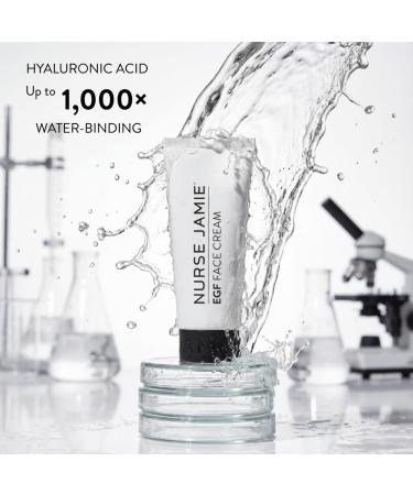 Nurse Jamie EGF Face Cream Advanced Anti-Aging Moisturizer with Plant Stem Cells & Peptides - Buy Online on GoSupps.com