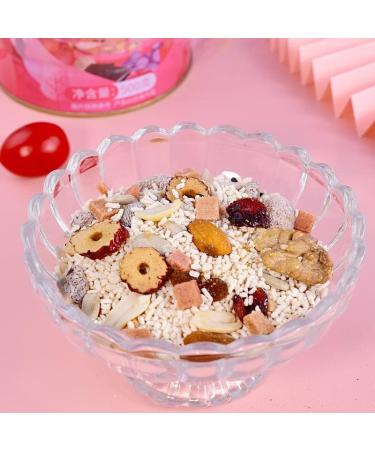 Chia Seeds Osmanthus Nuts Lotus Root Starch Soup Instant Brewed Meal Replacement Porridge Brewed Nut Lotus Root Starch Soup Nutritious and Healthy Breakfast (2 can) - Buy Online on GoSupps.com