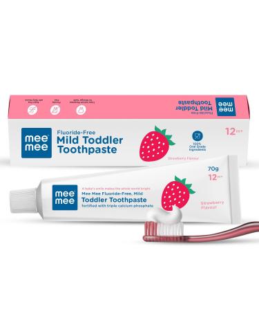Mee Mee Toothpaste (Single Pack Strawberry - with Triple Calcium & Phosphate)