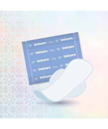 UNICORN Organic Plant-Based Cotton Ultra Thin Pads with Wings - 40 Count x 6 Pack - Buy Online on GoSupps.com