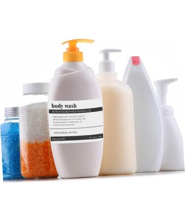 KICHOUSE 8 Sheets Bathroom Bath Tags Conditioner Labels Skincare Toiletries Sticker Shampoo Water Proof - Buy Online on GoSupps.com