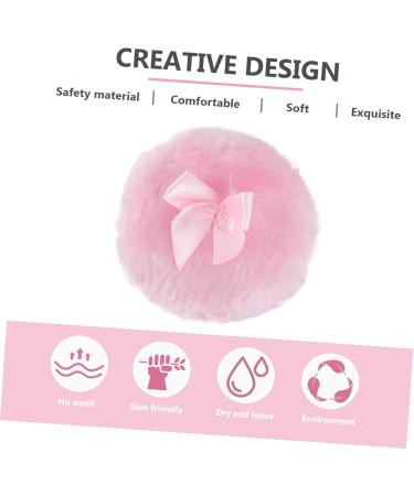 minkissy 3pc Makeup Puffs for Foundation Powder Puffs for Face Powder Foundation Puff Pad Large Powder Puff Loose Powder Puff Talcum Powder Puff Powder Applicator Cotton Pad Round Baby - Buy Online on GoSupps.com