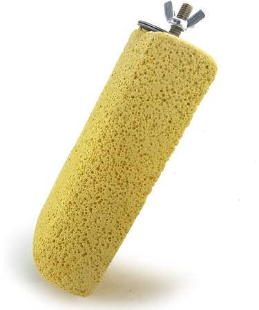 Wontee Bird Calcium Teeth Chew Toy - Ideal for Parrot, Parakeet, Cockatiel, Rabbit, Chinchilla, Squirrel - Cage Perch Stand - Random Color - Buy Online on GoSupps.com