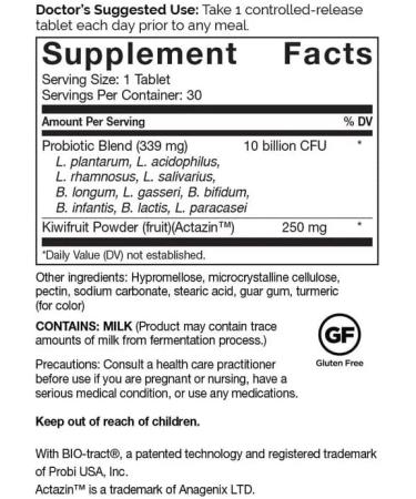 Dr. Williams Probiotic Advantage | Extra Strength Colon Health 30 Tablets - Buy Online on GoSupps.com