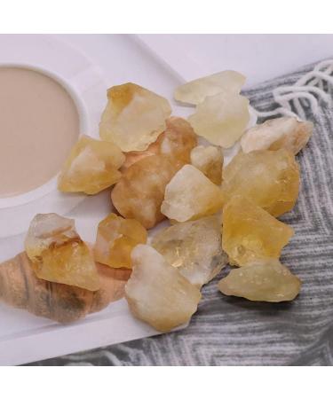 Natural Crystal Rough Natural Citrine Raw Crystal Quartz Irregular Shape Ore Rock Minerals Specimen Rough Stone Home Decoration (Size : 50g) - Buy Online on GoSupps.com
