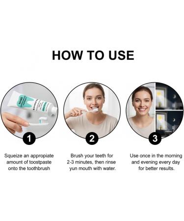 Mint Toothpaste - Fresh Breath & Clean Smile Daily Oral Care for Adults 100g(1pcs) - Buy Online on GoSupps.com