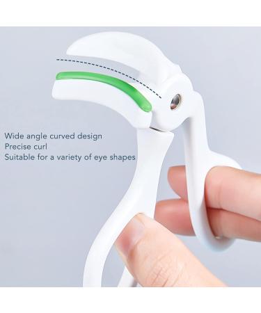 Professional 2 Pcs Eyelash Curlers Set - Perfect Curl in Seconds with Replacement Silicone Pads | International Shipping - Buy Online on GoSupps.com