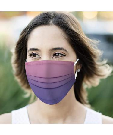 Deaamyglin 50-Piece Adult Mouth Protection - 3-Layer Non-Woven Fabric Colorful Motif Breathable Scarf Bandana - Multifuntional Face Mask for Men & Women - International Shipping Available - Buy Online on GoSupps.com