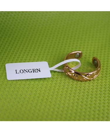 Magnetic Copper Arthritis Ring for Women - Adjustable Size | LongRN - Buy Online on GoSupps.com