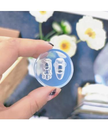 Awesomeonei 3D Nail Art Forms - Decorative Bear Silicone Molds for DIY Manicure & Resin Craftsmanship - Buy Online on GoSupps.com