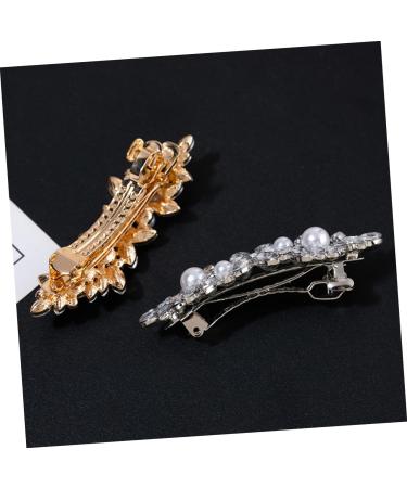 minkissy Accessories rhinestone hair clip metal hair claw clips girls barrettes for hair pearl hair clip hair accessories for girls pearl hair pin girl hair clips bangs Miss hairpin Hair - Buy Online on GoSupps.com