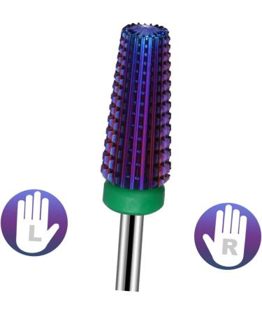Ipetboom Faux Nails 1pc Nail Polisher Purple Alloy Manicure Nail Drill Artificial Nails - Buy Online on GoSupps.com