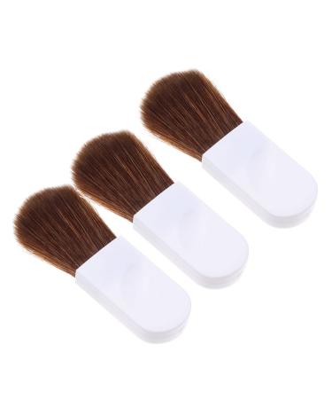 DOITOOL 1 Set Blush Brush Mini Brush Blending Cosmetic Brush Mini Blusher Brush Kit Liquid Blush Handle Blusher Brush Powder Buffing Brush Cheek Cream Miss Plastic Handle White Makeup