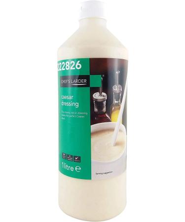 Chef's Larder Caesar Dressing - 1 Litre | Rich and Creamy Salad Dressing - Buy Online on GoSupps.com