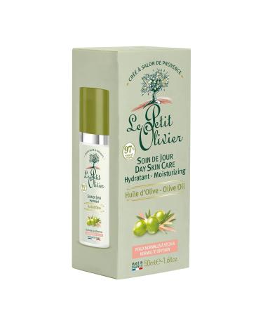 Le Petit Olivier Moisturizing Day Skin Care | Olive Oil-Enriched Soothing & Hydrating | Natural Ingredients | Silicone Free | For Normal to Dry Skin | 1.6 oz - Buy Online on GoSupps.com