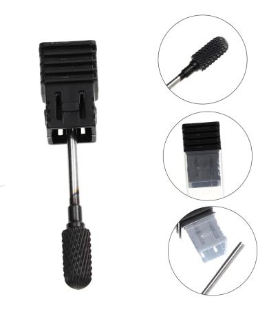 Ipetboom Nail Polisher Nails Tools Nail Cuticle Bit Nail Art Drill Bits Nails Drill Bits Para U as Black Suits Nail Grinding Bits Nail Art Tool Pedicure Tungsten Steel Accessories - Buy Online on GoSupps.com