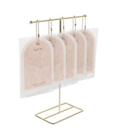 Housoutil 1 Set manicure false nails nail manicure showing holder nail art showing card bracket Manicure tools card fake nails display holder Autumn And Winter