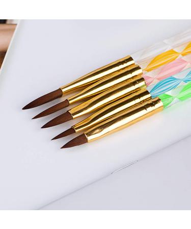 Nail Brush Set & Dotting Tools for Stunning Nail Art | DIY Acrylic & Gel Manicure Essentials - Buy Online on GoSupps.com