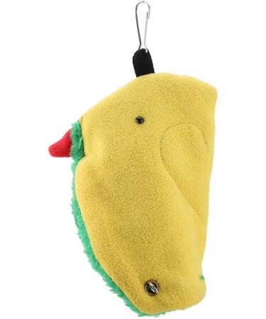 Buy Parrot Standing Perch & Hanging Triangle Hammock - Plush Bird Cage Tent Toys for Parrots Nymphensittich and Conures - Buy Online on GoSupps.com