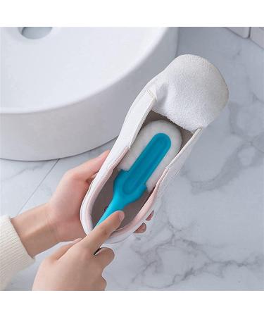 HAIBING Brush Home Shoes Brushes Long Handle Soft Plush Shoe Brush Cleaner Non-Injury Shoes Clean Brushes Fabric Care Board Leather Cleaner Sneakers Care Bathroom Tool Shoe Brush(Gray) Grey - Buy Online on GoSupps.com
