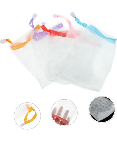 Baluue 10pcs Soap Foaming Net Exfoliating Mesh Soap Saver Mesh Net Foaming Soap White Pp - Buy Online on GoSupps.com