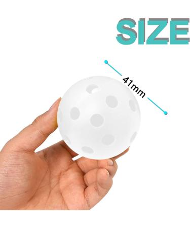 BRAMASOLE Golf Practice Balls 30 Pack - Lightweight Mini Plastic Balls for Indoor/Backyard Use - Ideal Swing Training for Men and Women Golfers - Buy Online on GoSupps.com
