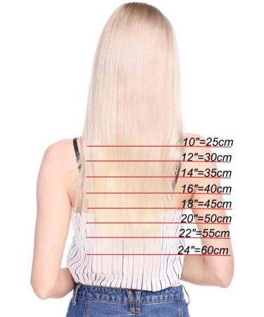 Clip-In Real Hair Extensions - 18 Clips 7A Remy Hair 55cm Soft & Smooth - Light Brown #06 - Buy Online on GoSupps.com