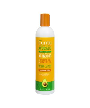 Cantu Avocado Curl Activator Cream with Avocado Oil Shea Butter, 12 Ounce