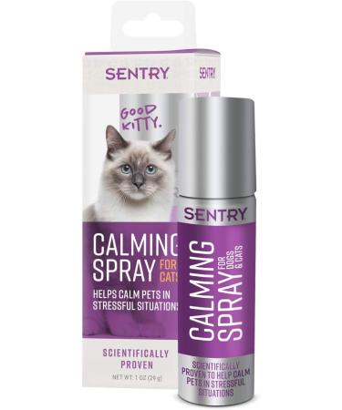 Sentry Calming Spray for Cats - Stress Relief Solution - Buy Online on GoSupps.com