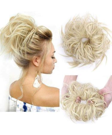 Hair Part Dutt Hair Tie - Elastic Rubber Band for Updos & Untidy Ponytails | Women's Hair Extensions Scrunchy - Buy Online on GoSupps.com
