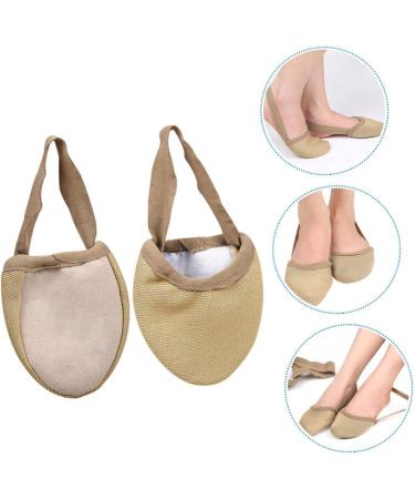 3 Pairs Invisible Half Palm Toe Sleeve Foot Socks - Dance Toe Pad Metatarsal Protectors - Buy Online on GoSupps.com
