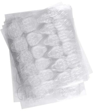 Shogpon Double Sided Jelly Super Adhesive Tabs False Nails Adhesive Tape Nail Care Tool for Nail Art Accessories Nail Salon Supplies 10 Sheets 240 Transparent Adhesive Tabs(6 Sizes) #1 - Buy Online on GoSupps.com