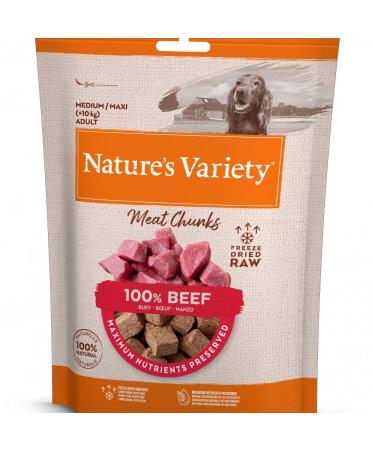 Nature's Variety - Freezed Dried - Freeze-dried Boneless Beef Meat Cubes for Dogs - 50g