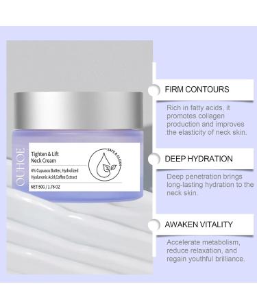 2024 New Pure Tighten & Lift Neck Cream Tighten and Lift Neck Cream Go Neck Firming Creams for Tightening and Firming (3.4 Ounces) 3.4 Ounces - Buy Online on GoSupps.com