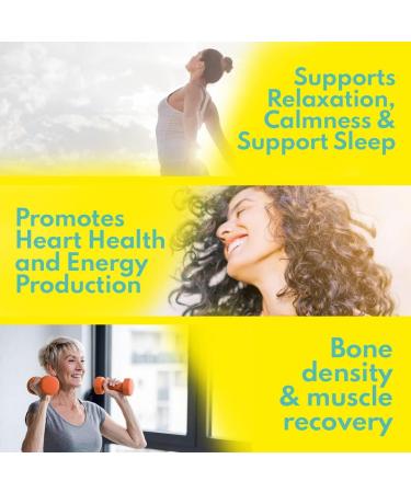 VAL Triple Magnesium Complex - 400mg Magnesium for Muscle Relaxation, Sleep & Energy Support - Vegan, Non-GMO - 90 Capsules - Buy Online on GoSupps.com