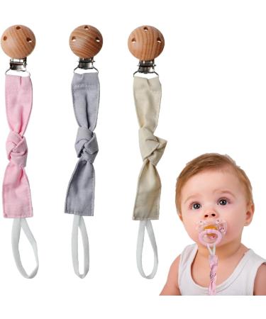 Universal Povanj Pacifier Holder Clip - Stylish Schnullerband for Boys & Girls | Attach Soothes & Teething Toys Easily - Buy Online on GoSupps.com