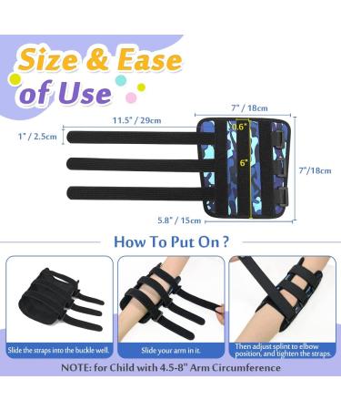 Thumb Sucking & Nail Biting Treatment for Kids | Finger Guard & Nail Stopper | Anti Nose Picking Brace | Pediatric Elbow Immobilizer (1PCS) - Buy Online on GoSupps.com