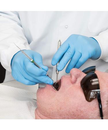 3 mil Blue Nitrile Gloves - Small (Pack of 100) | Latex-Free, Chemo-Rated Disposable Gloves - Buy Online on GoSupps.com