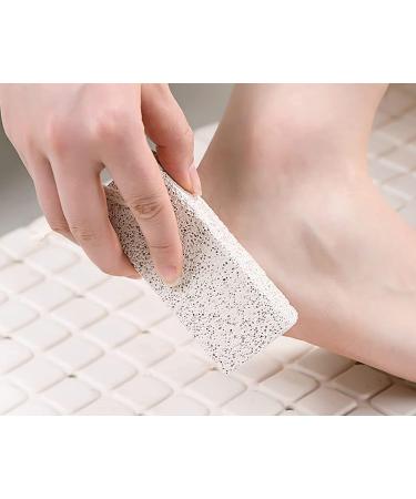 Pumice Stone Foot Scrubber for Dead Skin Removal - Natural Exfoliator & Callus Remover for Clean, Smooth Feet - Buy Online on GoSupps.com