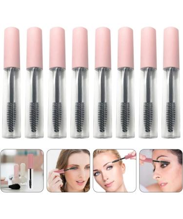 FOMIYES 8pcs Mascara Tube Makeup Holder Empty Eyeliner Tubes Fluid 8.5X1.3X1.3CM Pink - Buy Online on GoSupps.com
