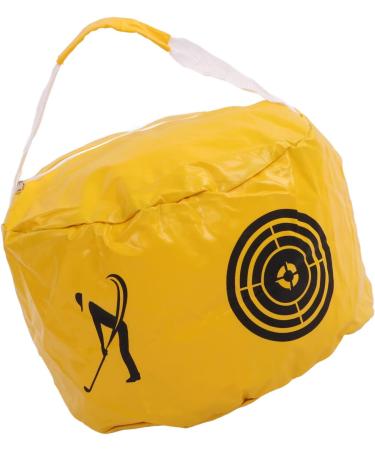 SPYMINNPOO Golf Smash Impact Training Bag - High Density Waterproof PVC - Yellow - Buy Online on GoSupps.com