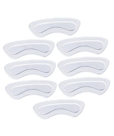 4 Pairs Heel Cushions Heel Liners Foot Supplies Heel Inserts for Women Heel Pads for Shoes Heel Protectors Heel Grips Heel Pads for High Heels Foot Accessories Shoe Heel Pad Gel