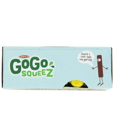 GoGo squeeZ Apple Cinnamon Snacks - Gluten Free  Vegan Kids Applesauce (4 Pouches) - Tasty & Nut-Free! - Buy Online on GoSupps.com