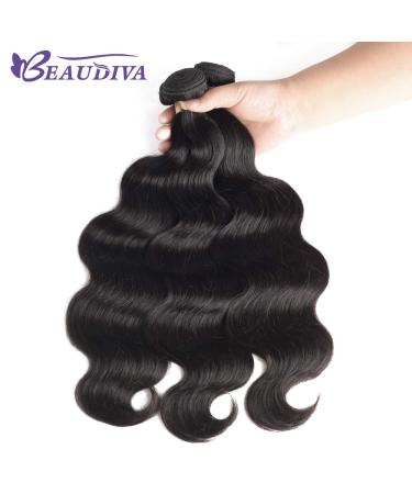 Beaudiva 9A Virgin Brazilian Hair Bundles - 100% Unprocessed Body Wave 3 Pack (16, 18, 20 Inch) - Buy Online on GoSupps.com