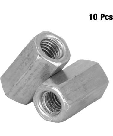 Leku long rod nut 10-piece nut hex socket nut holder threaded fastener (M6*25) (M6*18) for industrial machinery and equipment - Buy Online on GoSupps.com