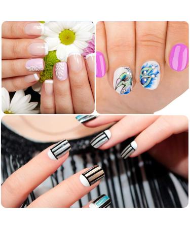 Shop Dadabig 12-Piece Professional Nail Art Brush Set Detailed Nail Design Tools for Women | 3 Sizes Black | Perfect for Nail Studios & Artists - Buy Online on GoSupps.com